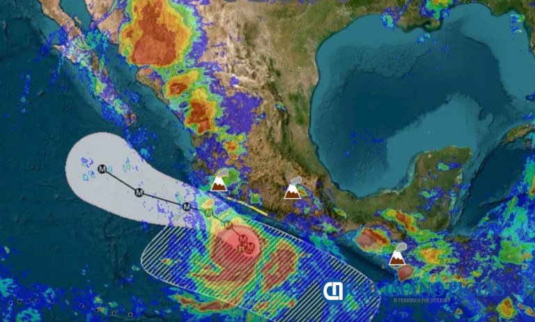 Huracán ‘Polo’ alcanza categoría 5; UEPC Colima exhorta a la población a estar atenta ante su rápida evolución
