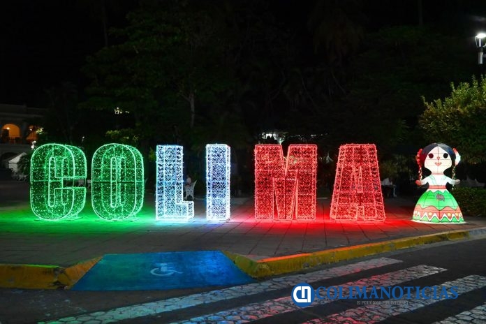 Instalación de iluminación y decoración conmemorativa