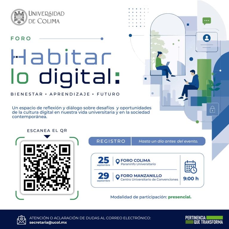 ¿Cómo queremos aprender y convivir con la tecnología? UdeC invita a dialogar en Colima y Manzanillo