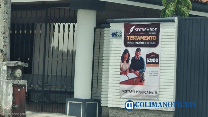 La campaña del Mes del Testamento se extenderá durante todo octubre en Colima