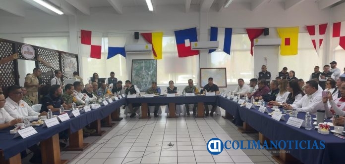 Marina instala Puestos de Comando Unificado para dar seguimiento a la trayectoria del huracán “Polo” en los estados de Colima y Michoacán (5)