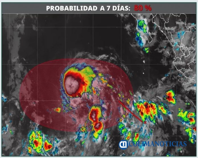 “Norbert” provocará fuerte oleaje y marejadas en la Costa de Colima