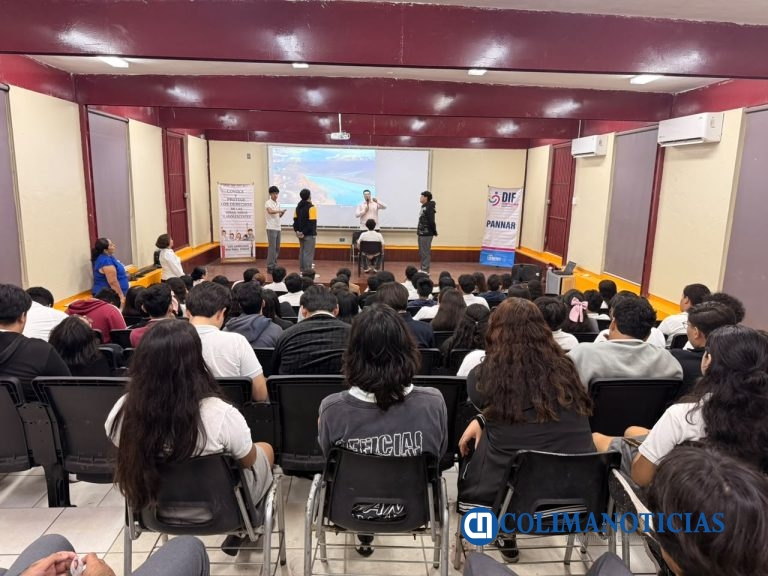 Ofrece DIF Municipal Colima charla a estudiantes por el Día Internacional de la Paz
