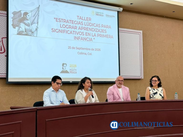 Promueve Educación Colima estrategias lúdicas para el aprendizaje en la primera infancia
