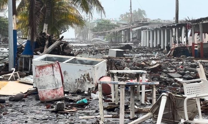 Rachel agrava daños en la costa de Colima; El Paraíso, entre las zonas más afectadas (2)