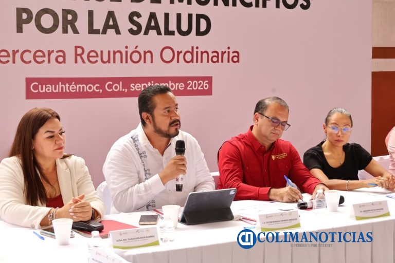 Red Colimense de Municipios por la Salud fortalece acciones para proteger a las familias de todo el estado