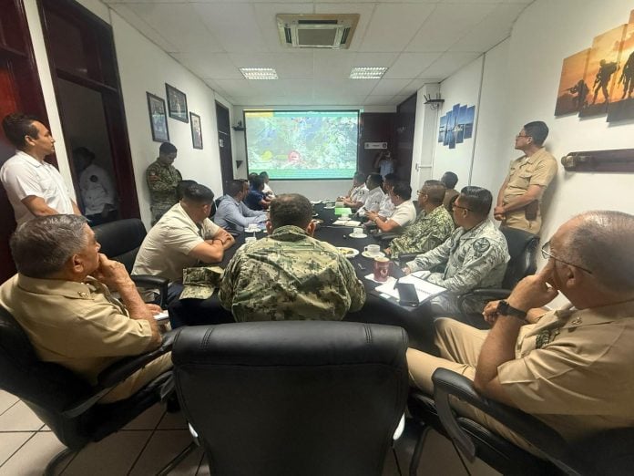 Se activa Plan Marina en Fase de Prevención en el litoral del Pacífico, ante la presencia del huracán “Polo” categoría uno
