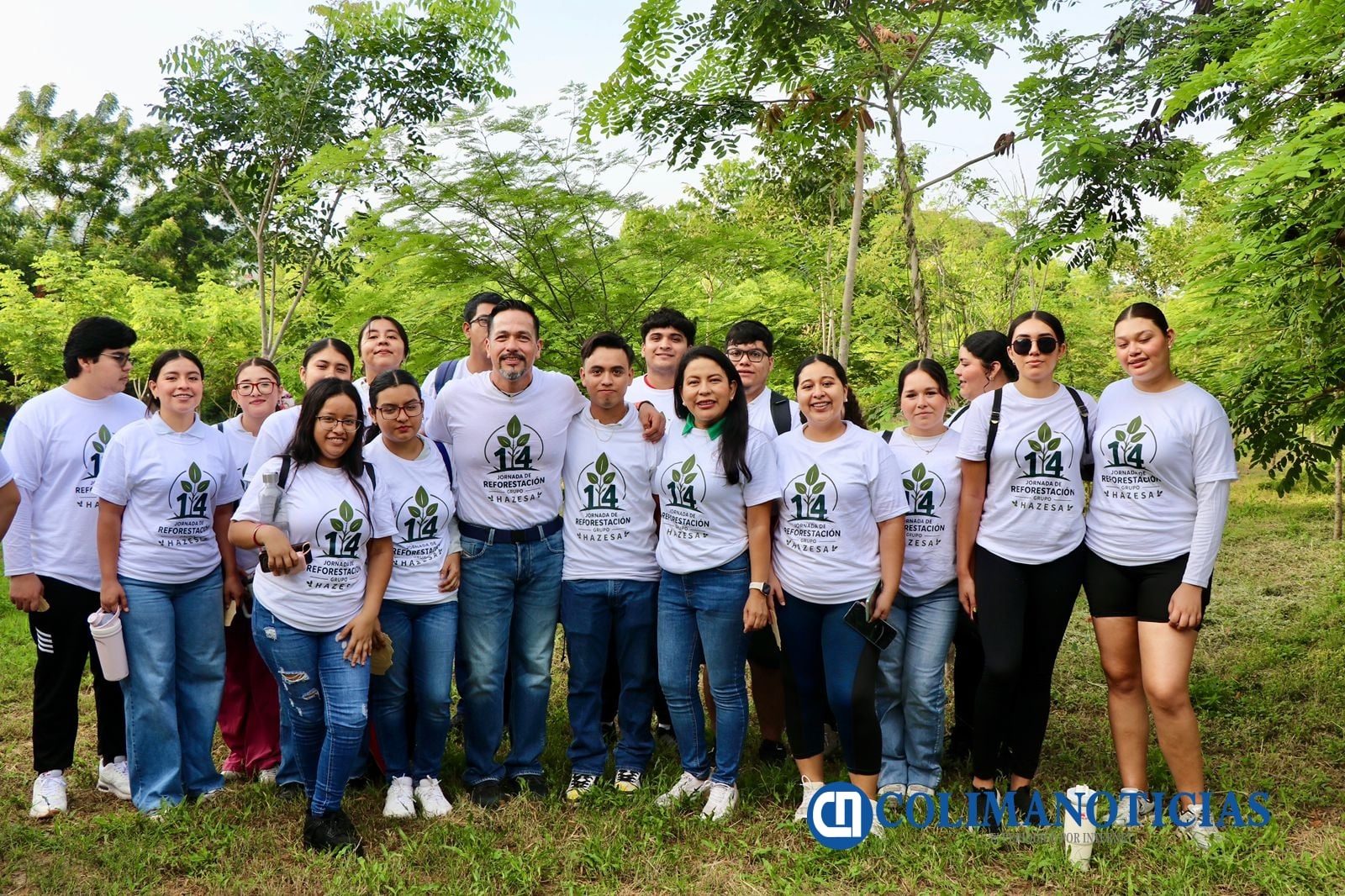 Se suma UdeC a jornada de reforestación de HAZESA