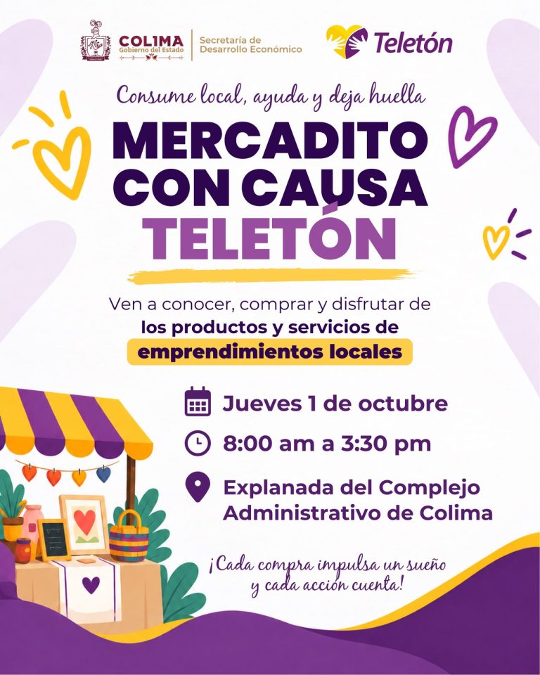 Sedeco invita a consumir local y apoyar el Mercadito con Causa Teletón