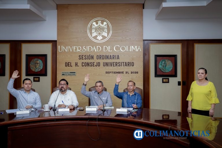 Consejo Universitario aprueba programa de salud mental y conservación de predio en Tecomán
