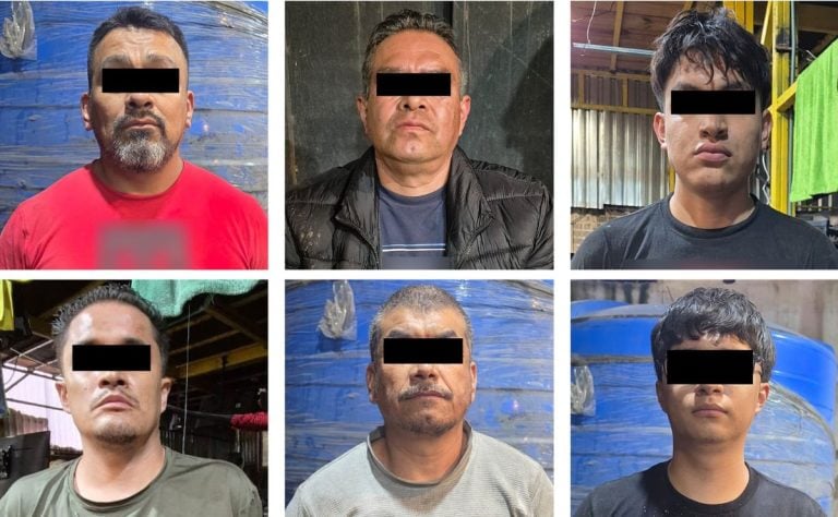 Aseguran 150 toneladas de autopartes en Xochimilco; detienen a 6 personas