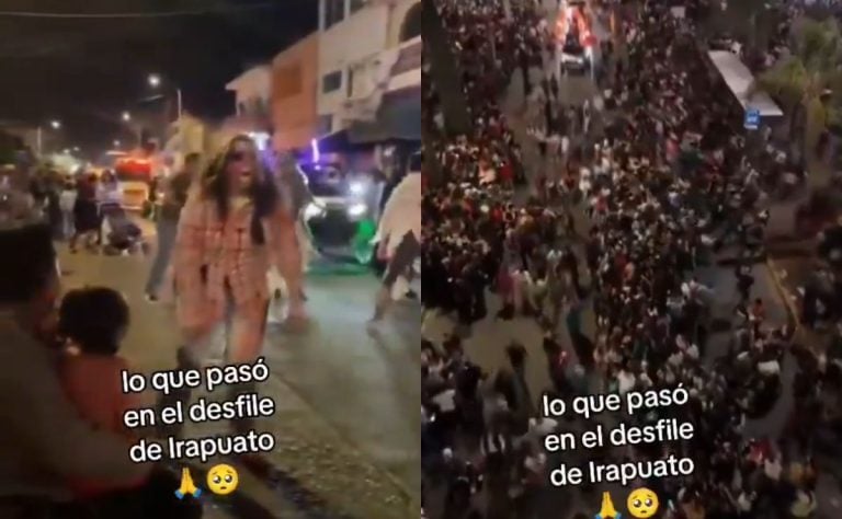Estampida durante el Desfile del Terror en Irapuato; ¿qué ocurrió?