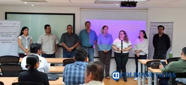 ANEAS capacita a personal de organismos operadores de agua del estado de Colima