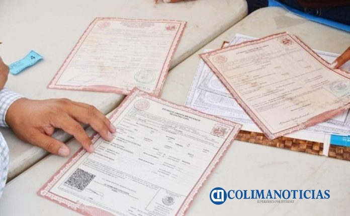 Alertan que en Colima hay falsificación de actas de nacimiento