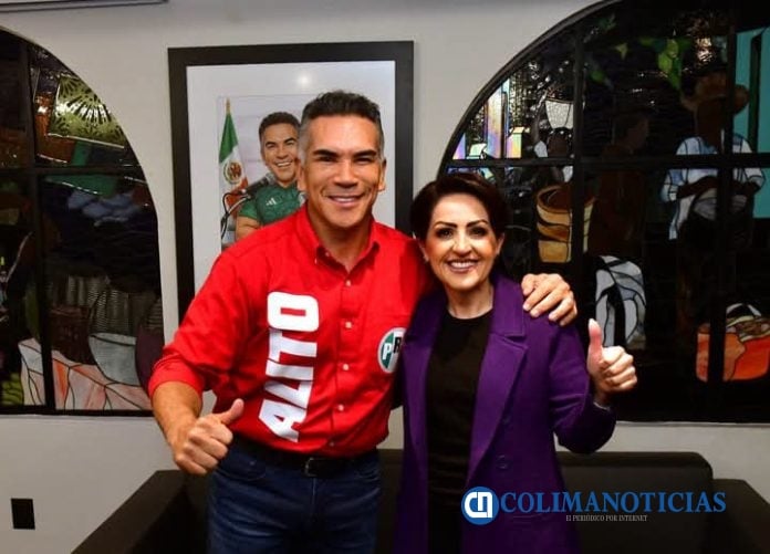 Alito y Lizzie Moreno se reúnen; dice que el PRI volverá a ganar Colima