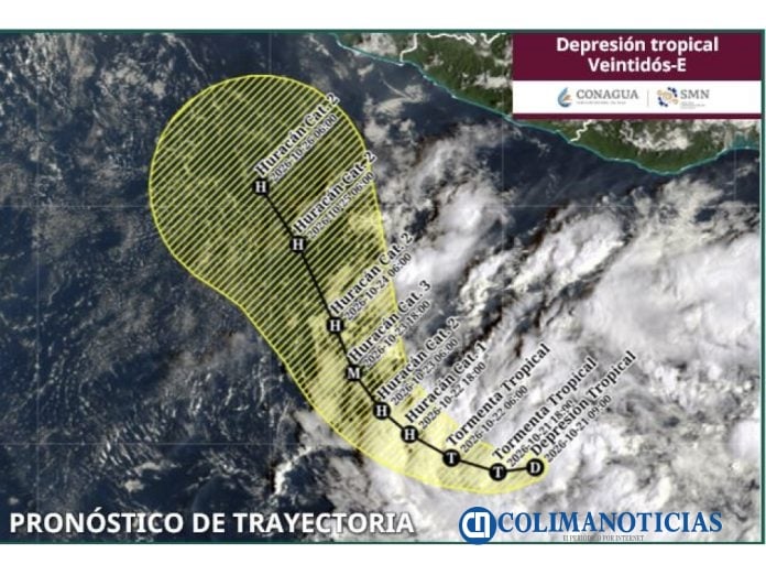 Amenaza Nueva Depresión Tropical convertirse en Huracán “Vance”