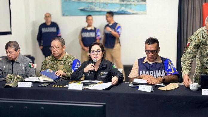 Con el objetivo de salvaguardar la vida humana, se mantiene activo el Plan Marina ante la presencia del huracán “Simón” (3)