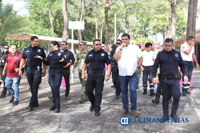 Coordinación total de los 3 niveles de gobierno para garantizar seguridad en la Feria de Colima
