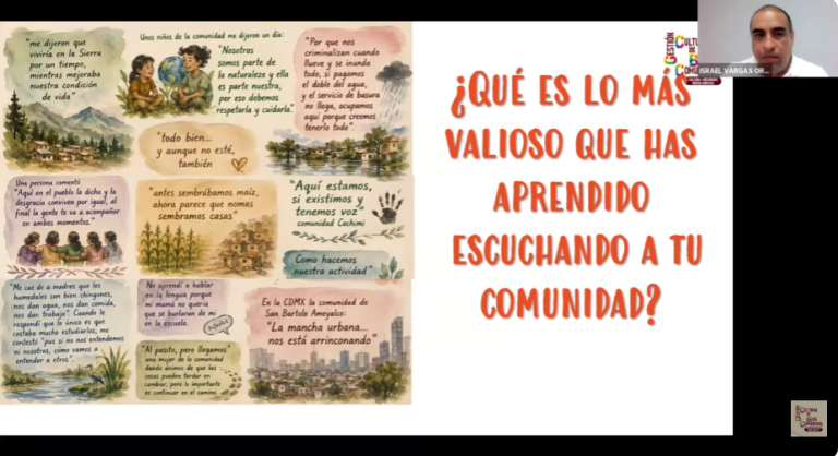Avanzan en el diseño de proyectos culturales vinculados con sus comunidades