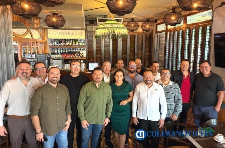 En reunión con empresariado de Colima PVEM cierra filas con Rosa María Bayardo