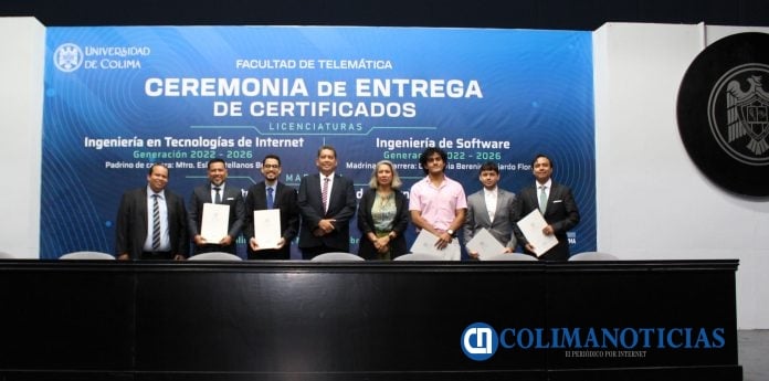 Entrega de certificados de la Facultad de Telemática_g