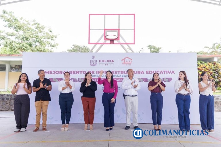 Gobernadora de Colima entregó Obras que Transforman dos escuelas de Cuauhtémoc