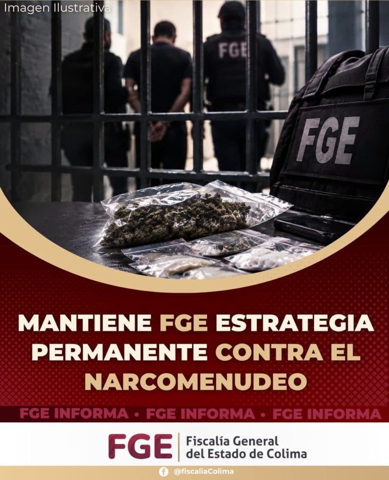 Mantiene FGE estrategia permanente contra el narcomenudeo