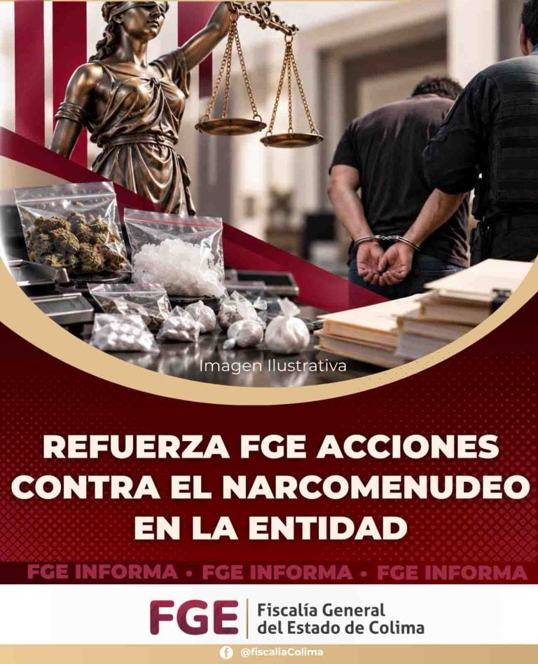 Refuerza FGE acciones contra el narcomenudeo en la entidad