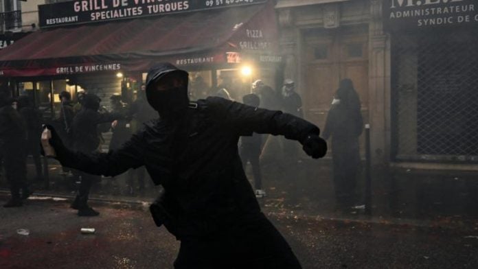 Francia protestas