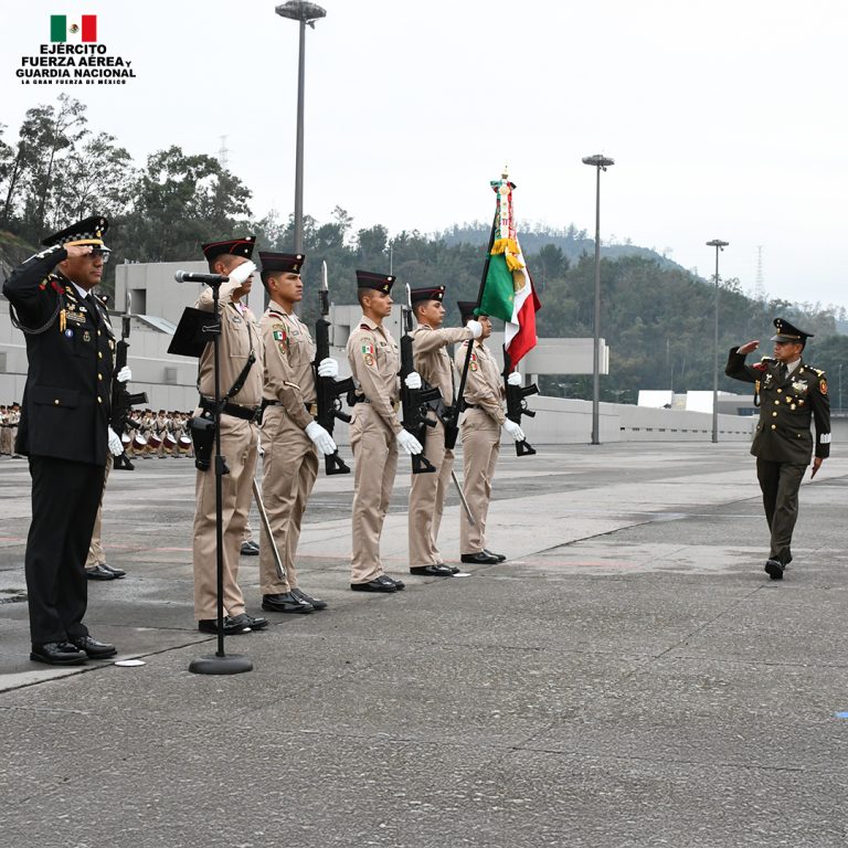 General Juan José Montiel toma el mando del Heroico Colegio Militar