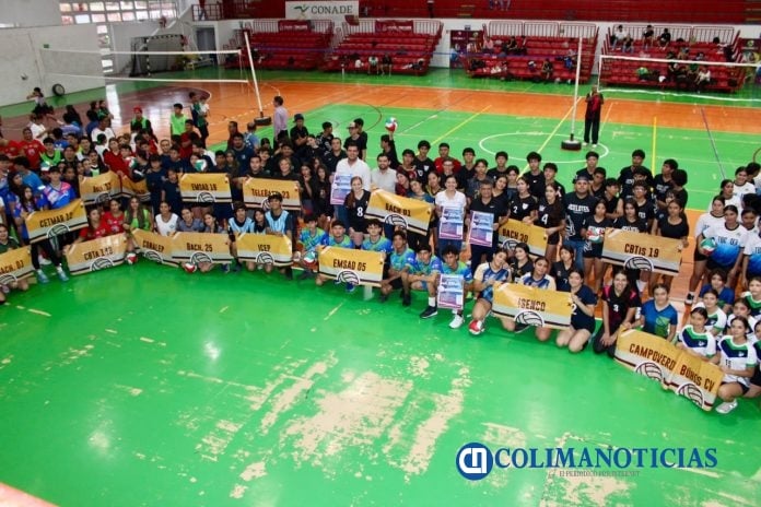 Gobierno de Indira Vizcaíno realiza 4° Torneo de Voli Prepas Juventudes; CBTIS 157 fue el campeón