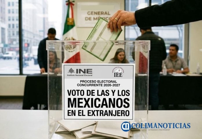 IEE invita a colimenses en el extranjero a participar en elecciones 2027