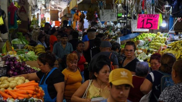 Inegi actividad económica de México