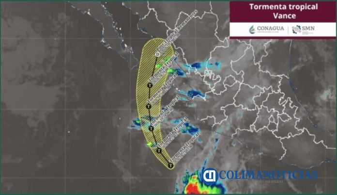 La Tormenta Tropical “Vance” se debilita, pero dejará fuertes lluvias en el Occidente del país