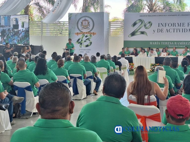 Líder Sindical Tere Ramírez rinde II Informe de Labores del periodo 2024-2028