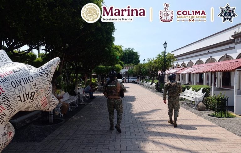 Marina y SSPC de Colima contribuyen a la disminución del 83% de la incidencia delictiva en el estado