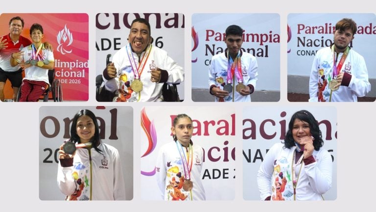 Estado de Colima cerró con once medallas la Paralimpiada Nacional con 4 oros, 5 platas y 2 bronces