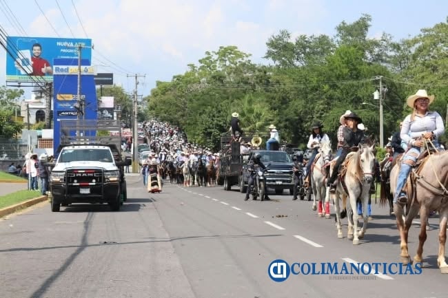 Prepárate y toma precauciones hoy sábado Cabalgata Inaugural de la Feria de Todos los Santos 2026