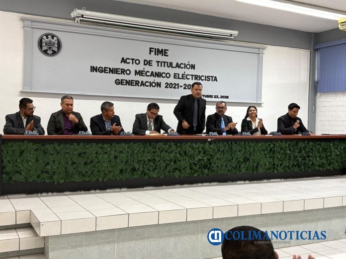 Se titulan 23 ingenieros mecánicos electricistas de la FIME_Jesús