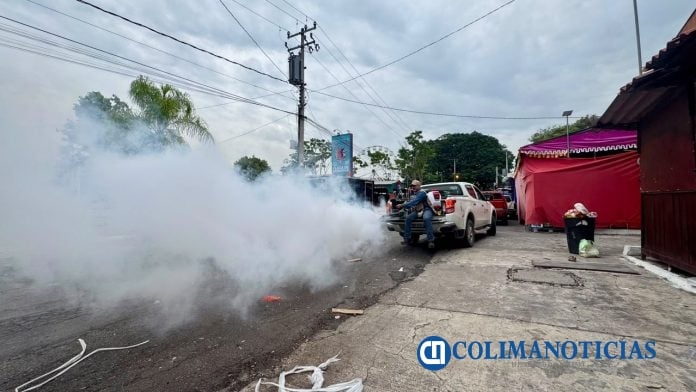 Secretaría de Salud refuerza fumigación