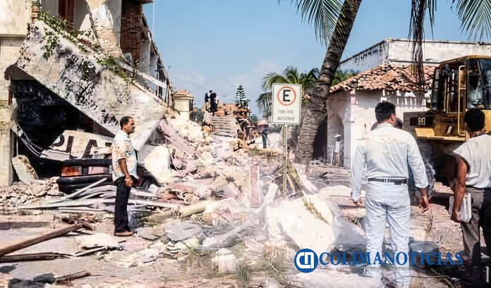 Sismo en Colima en 1995